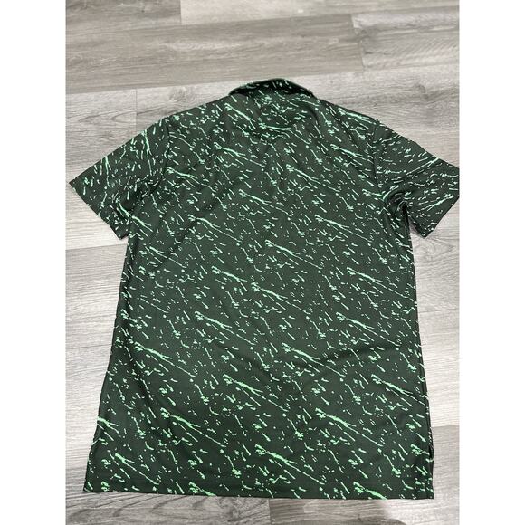 ADIDAS Lot of 2 Golf Polos Climalite Men's Short Sleeve Shirt Blue/Green Size M - Picture 7 of 7